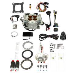 FiTech 36413 Go EFI 8 1200 HP Bright Aluminum Finish System Master Kit