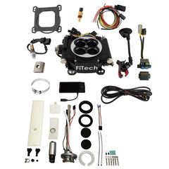FiTech 36502 Go EFI 4 600 HP Matte Black EFI System Master Kit