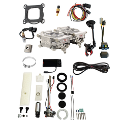 FiTech 36561 Go EFI 2x4 625 HP Bright Aluminum EFI System Master Kit