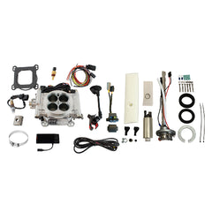 FiTech 36601 Go EFI 4 600 HP Bright Aluminum EFI System Master Kit