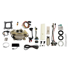 FiTech 36605 Easy Street 600 HP Classic Gold EFI System Master Kit