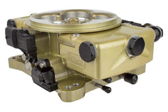 FiTech 37001 Retro LS EFI System Kit (Classic Carburetor Gold, 600 HP, Trans Control)