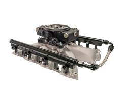 FiTech 37005 Retro LS Port 750 HP EFI Matte Black System With LS1 Intake
