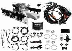 FiTech 37013 Ultra Port LS 750 HP EFI Brilliant System With LS3 Intake