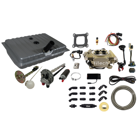 FiTech 38004 1969-1970 Mustang Easy Street 600 HP Gold EFI System