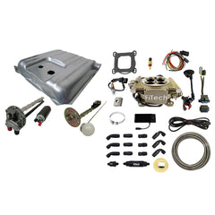 FiTech 38005 1957 Chevy Bel Air Easy Street 600 HP Gold EFI System