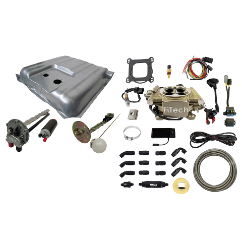 FiTech 38005 1957 Chevy Bel Air Easy Street 600 HP Gold EFI System