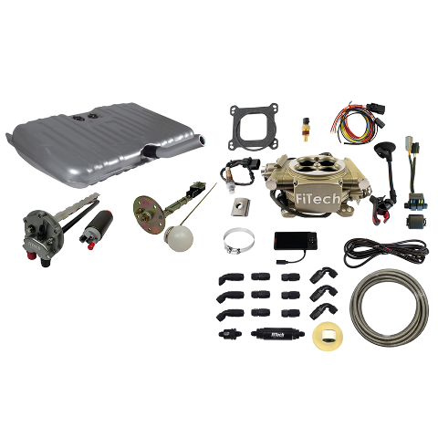 FiTech 38008 1970-1972 Chevelle Easy Street 600 HP Gold EFI System
