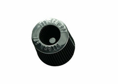 FiTech 41000 Cone Filter/Conical/ 6in Long Element/ 4in Inlet/ Cotton Gauze Element/ Black