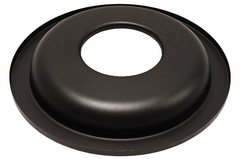 FiTech 42202 Black Top 2 Inch Tall Air Filter Assembly With 1.5 Inch Drop Base and Hardware