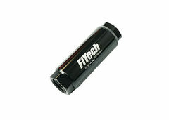 FiTech 55003 Go Fuel 100 Micron Fuel Filter / ORB-8 Inlet And Outlet / Mesh Filter Element