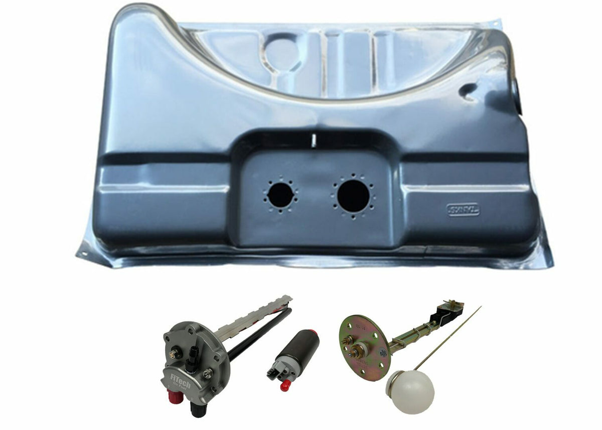 FiTech 58008 EFI Gas Tank w/ Sender, Straps  1967-70 Dodge Dart/Plymouth Barracuda/Valiant