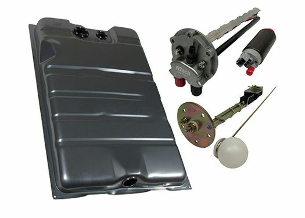 FiTech 58012 EFI Tank w/ Sender, Straps and 50015, 1968-70 Coronet and Roadrunner