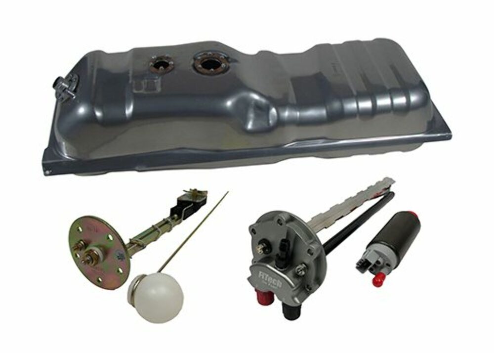 FiTech 58015 Coated Steel EFI Gas Tank w/ Sender, Straps and 50015, 1982-87 GM Truck