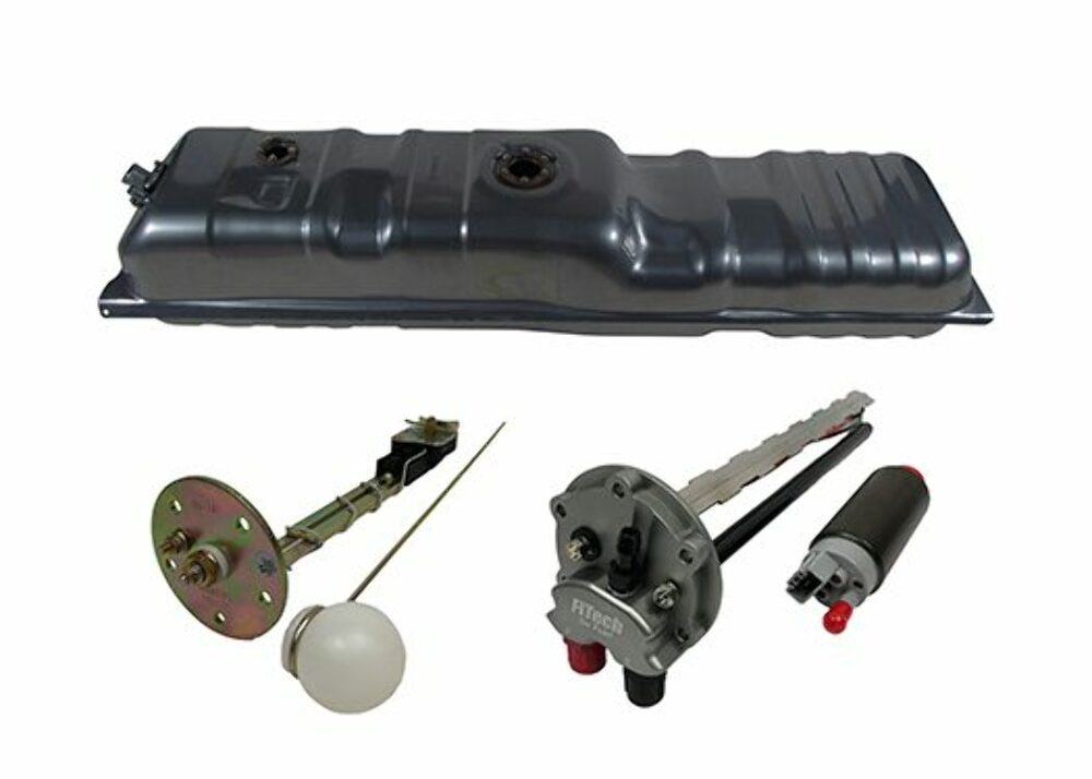 FiTech 58016 Coated Steel EFI Gas Tank w/ Sender, Straps and 50015, 1973-81 GM Truck