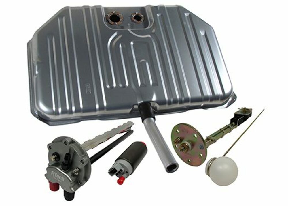 FiTech 58031 Notched Corner EFI Tank w/ Sender, Straps, 70-72 Oldsmobile Cutlass, 442 and F85