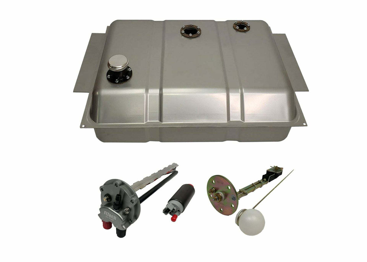 FiTech 58048 Fill EFI Fuel Tank/ Straps/ Go Fuel In Tank Module/ Universal Fit