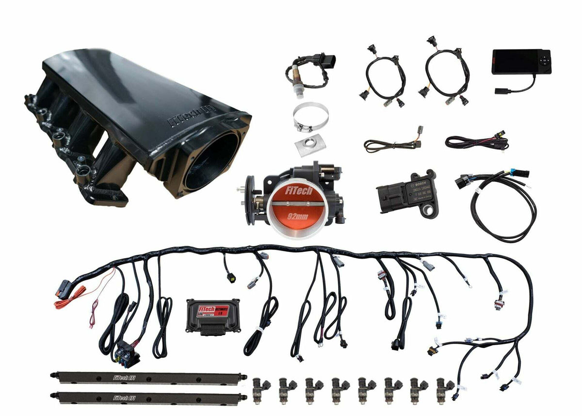 FiTech 70011 Ultimate LS Kit (500 HP, No Transmission Control)-for LS3/L92