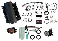 FiTech 76104 Ultimate LS 750 HP EFI System With Short Cathedral Intake, Transmission Control