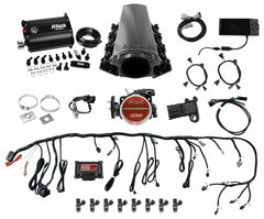 FiTech 76209 Ultimate LS Tall Master Kit 70009, 50015 Go-Fuel In-Tank Module, 54001 regulator