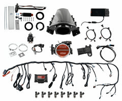 FiTech 76217 Ultimate LS Master Kit 70017 w/ 50015 Go-Fuel In-Tank Module, 54001 regulator