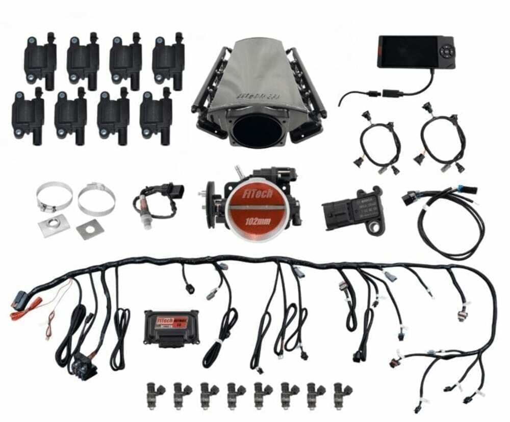 FiTech 78013 Ultimate LS Kit LS3/L92 - 750HP w/o Trans Control, w/ coil pack set