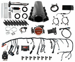FiTech 78609 Ultimate LS Tall Master Kit 70009, 50015 Go-Fuel In-Tank Module, 54001 regulator