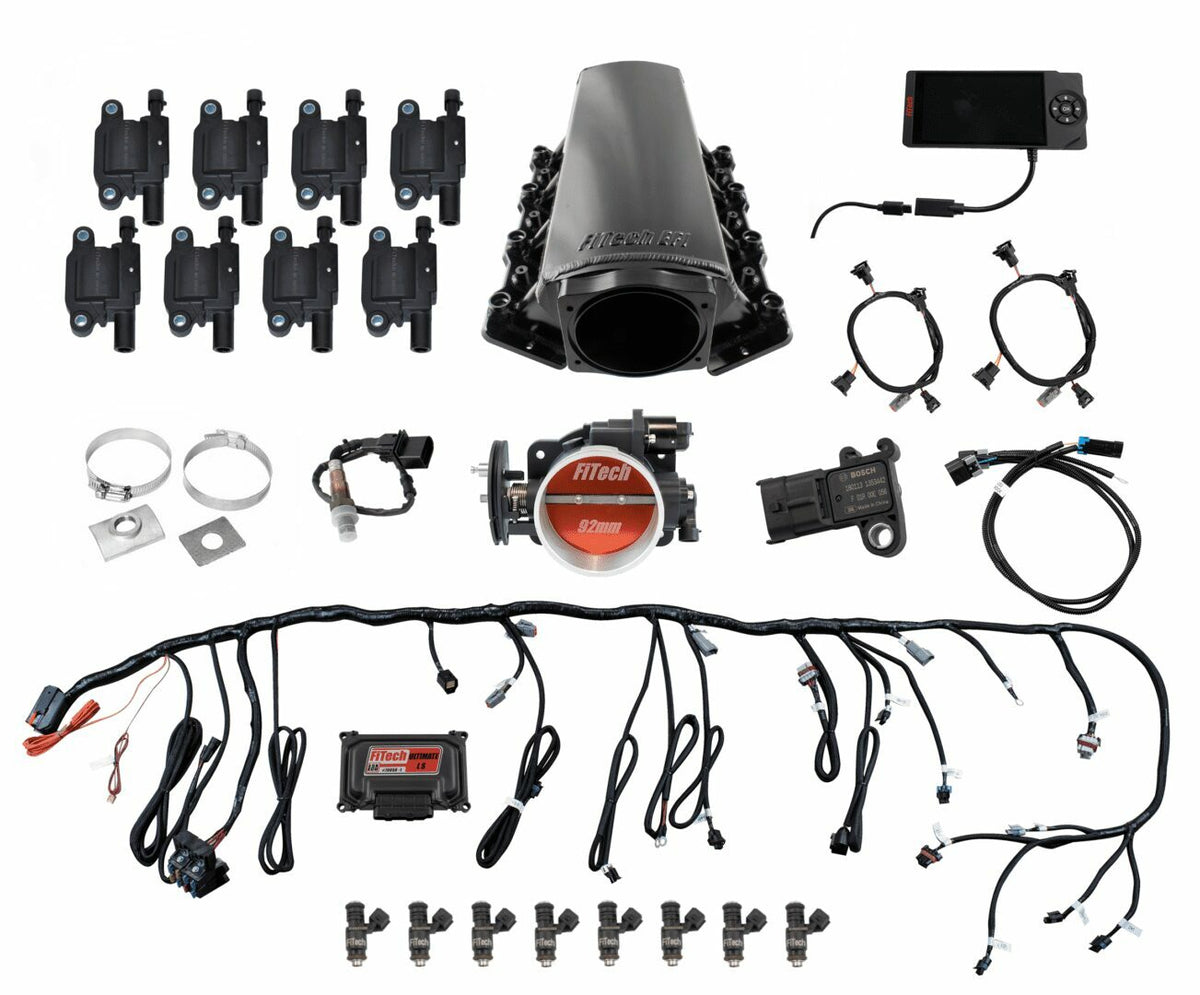 FiTech 79006 Ultimate LS Tall for LS1/LS2/LS6 - 500HP w/o Trans Control for truck accessories