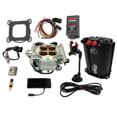 FiTech 93543 Go EFI 8 1200 HP Bright Aluminum Finish System Master Kit