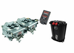 FiTech 93545 Go EFI 2x4 1200 HP Bright Alum EFI System, Dual Pump Force Fuel Delivery Master