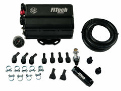 FiTech 93553 Go Street 400 HP Cast EFI Sys w/ Force Fuel Mini Delivery Master Kit and Go Spark