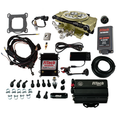 FiTech 93558 Go EFI Classic Gold 650 HP EFI System Master Kit