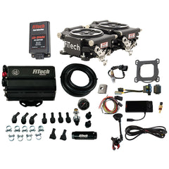 FiTech 93762 Go EFI 2x4 625 HP Matte Black EFI System Master Kit