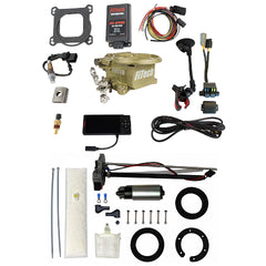 FiTech 93991 Go EFI 2 Barrel 400 HP Classic Gold EFI System Master Kit