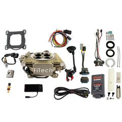 FiTech 96205 Easy Street 600 HP Classic Gold EFI System Master Kit
