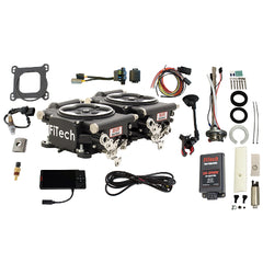 FiTech 96262 Go EFI 2x4 625 HP Matte Black EFI System Master Kit