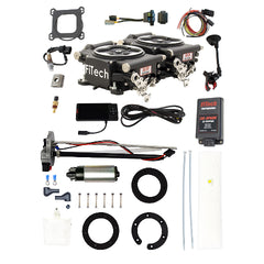 FiTech 96462 Go EFI 2x4 625 HP Matte Black EFI System Master Kit