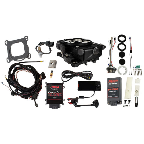 FiTech 96521 Go EFI Classic Gold 650 HP EFI System Master Kit