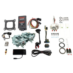 FiTech 96765 Go EFI 2x4 1200 HP Bright Aluminum Master Kit