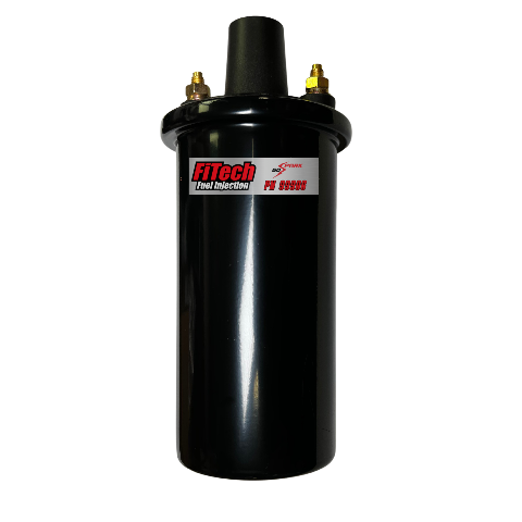 FiTech 99906 Coil Oil filled round CD Black