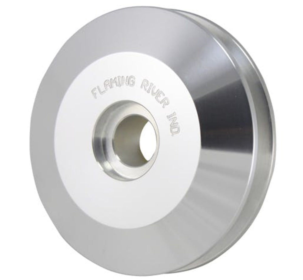 Flaming River 100385 Power Steering Pulley: V-Belt 4 Pulley for GM P/S Pump
