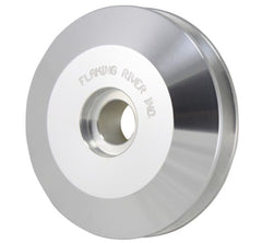 Flaming River 100385 Power Steering Pulley: V-Belt 4 Pulley for GM P/S Pump