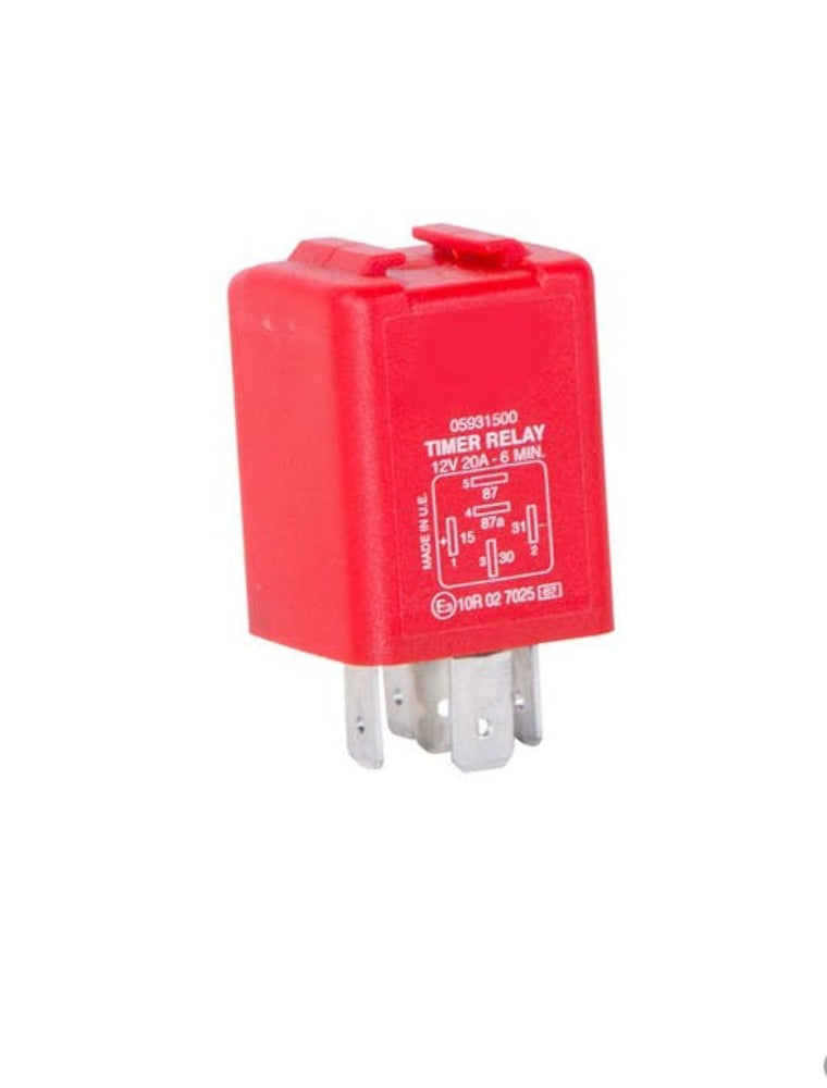 Flaming River FR1055 Battery Disconnect: 6 Minute Delay Off Timer Relay for EW Units