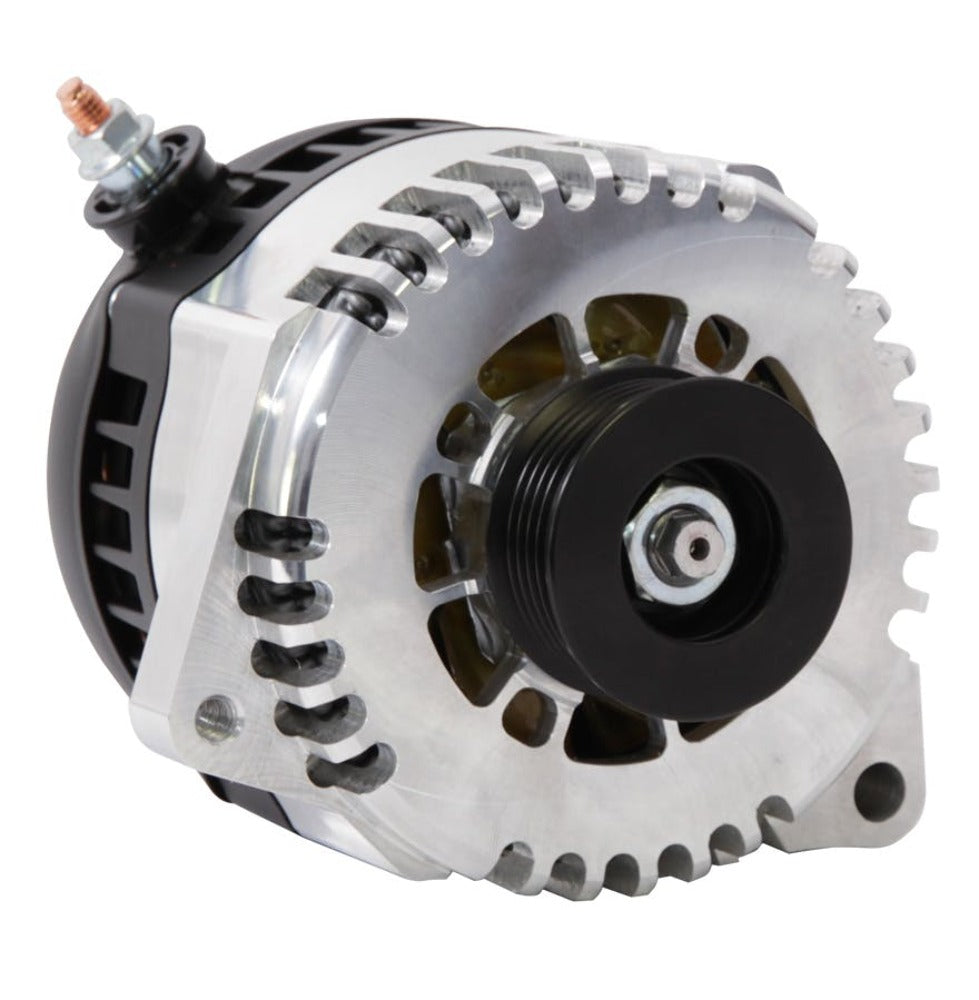 Flaming River FR1116 240 Amp Billet HD Amp Alternator (1988-95 GM C/K Truck) - Machined Finish