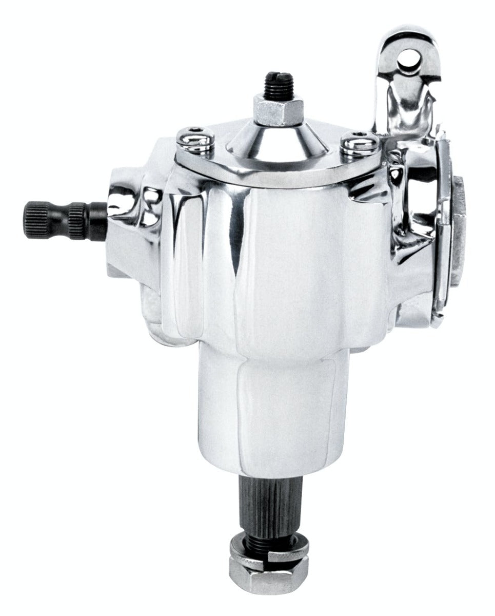 Flaming River FR1500-C Vega-Style Performance Steering Box - Chrome Finish