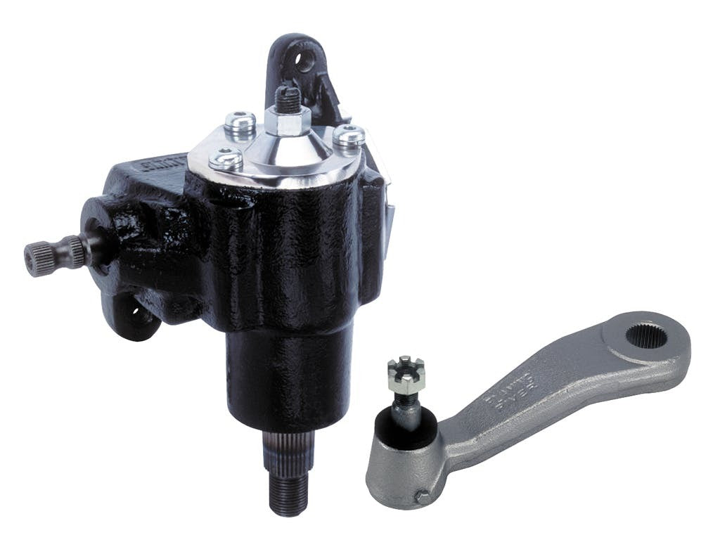 Flaming River FR1500BS Vega-Style Steering Box with Ball Socket Pitman Arm