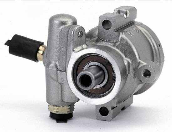 Flaming River FR1571PL Corvette-Style Transverse Compact Low-Flow Pump - Polished