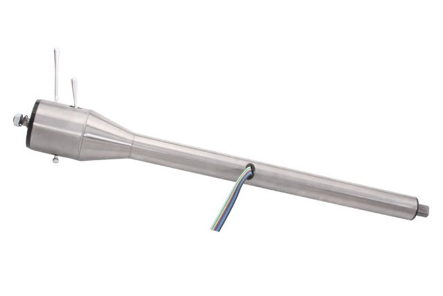 Flaming River FR20000 28 Floor Shift Tilt Column with 1-3/4 OD - Paintable Mill Finish