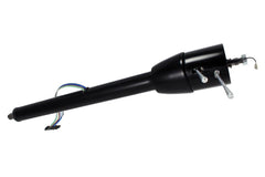 Flaming River FR20005BBK 30" Bell Floor Shift Tilt Column (1" DD) - Black Powdercoat
