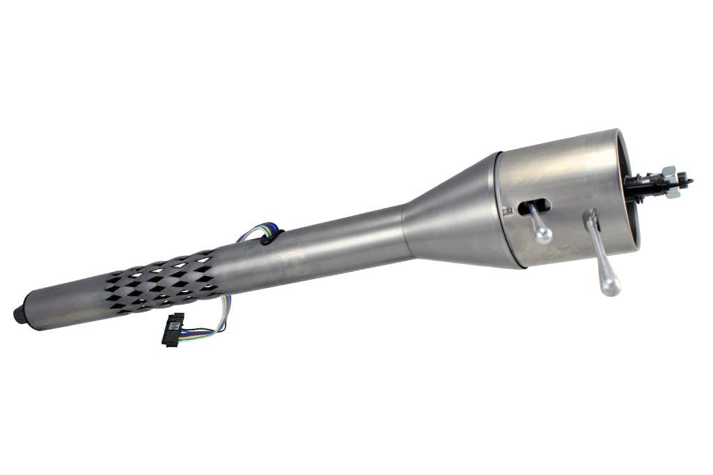 Flaming River FR20006LC 32 Laser Cut Floor Shift Collapsible Column with 2 OD - Paintable Mill Finish